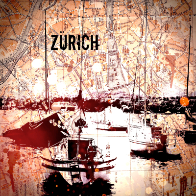 Zürich Vintage Map 9